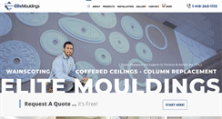 Desktop Screenshot of mouldings-toronto.com